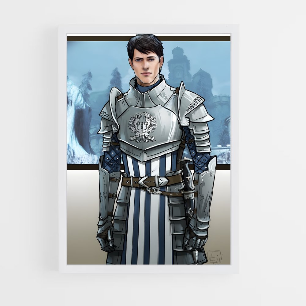 Poster Gardien de Fer – affiche Dragon age (vue 3)